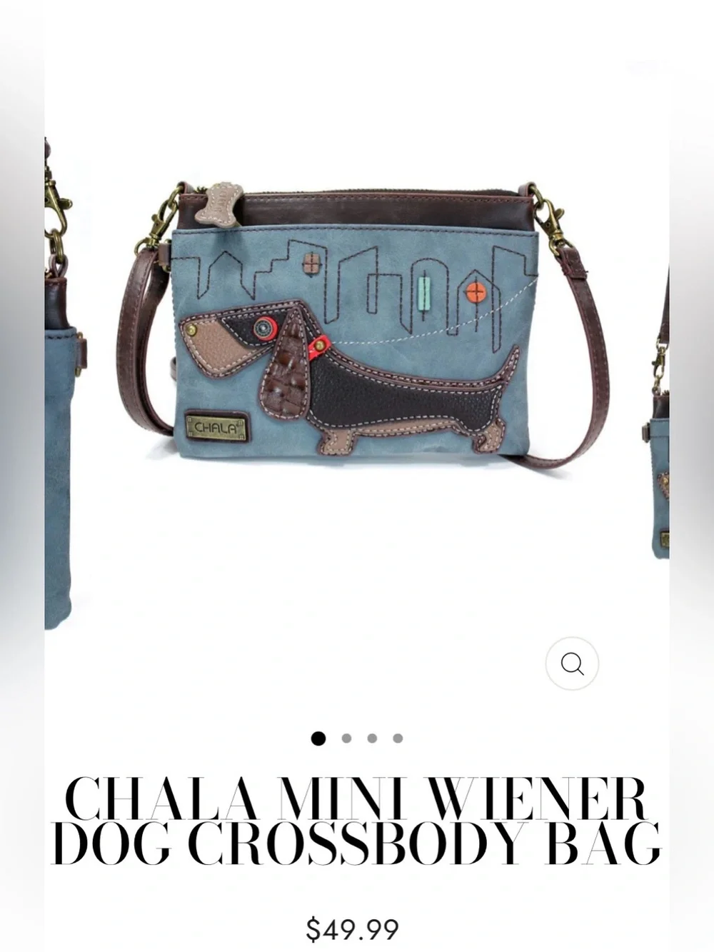 CHALA DACHSHUND CROSSBODY BAG